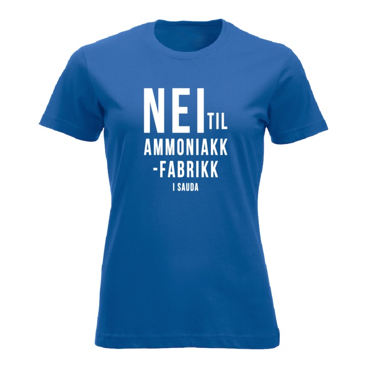 NEI til ammoniakkfabrikk i Sauda - dame
