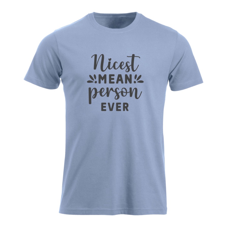 Nicest mean person ever - morsom test