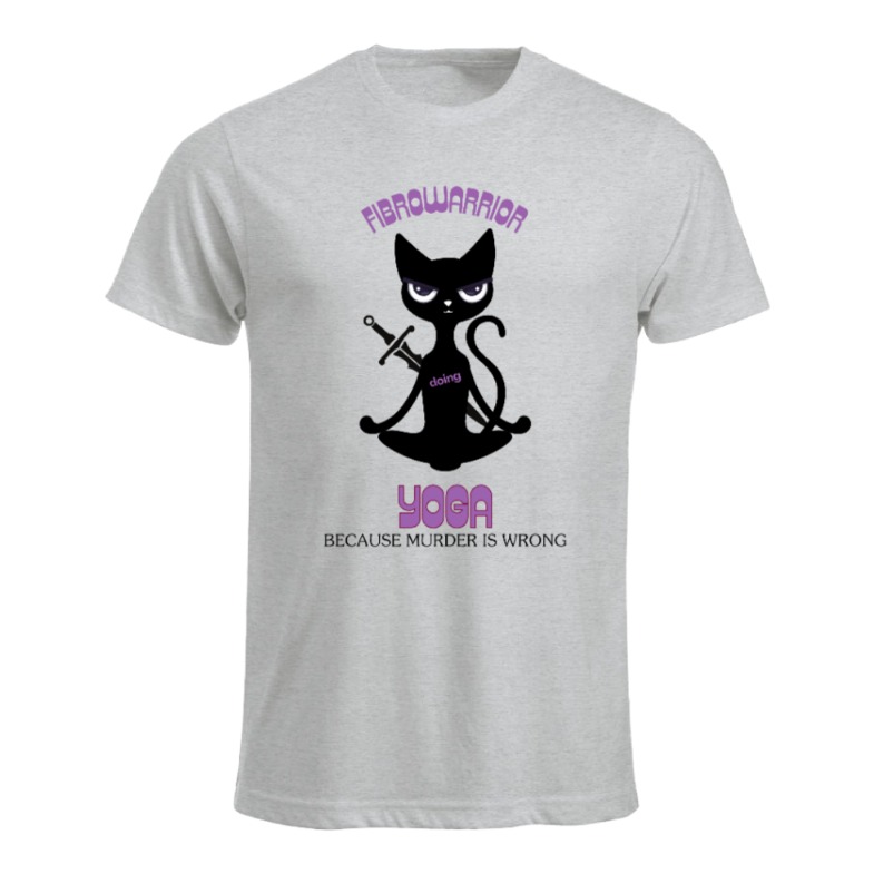 Herre "Yogacat-because murder is wrong" FibroNorge