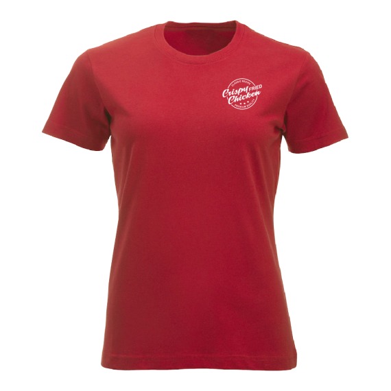 "White Logo" Ladies T