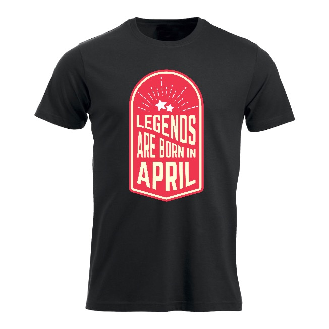 Legends are born in April