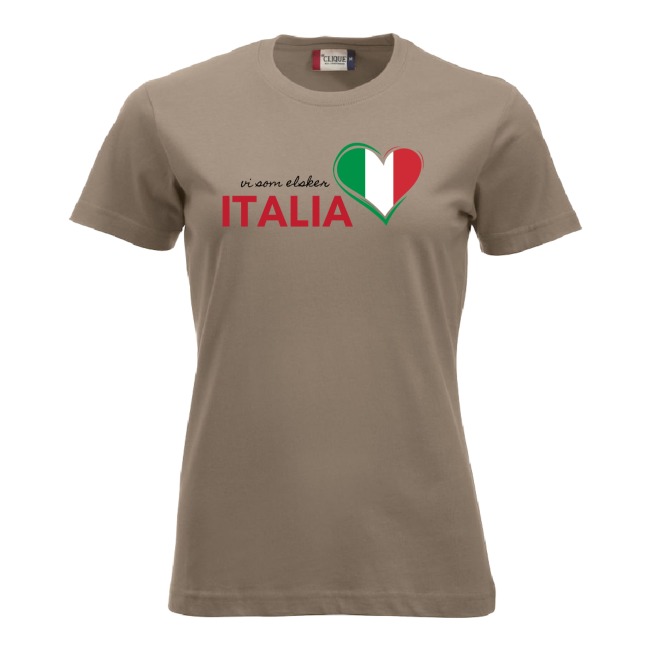 Klassisk t-shirt dame