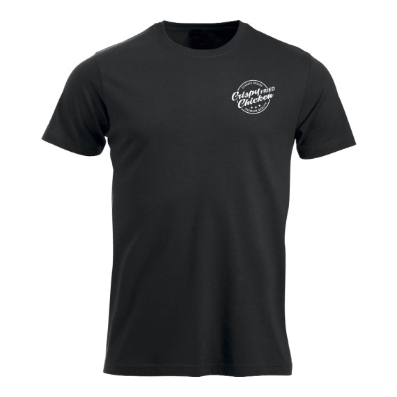 "White Logo" T