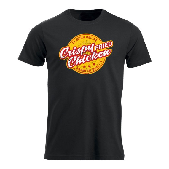 "Faded & Worn Logo" T
