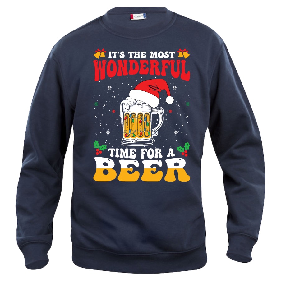 Time for a beer - julegenser