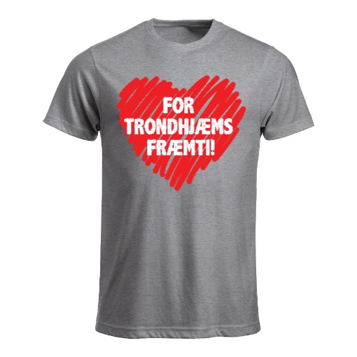 For Trondhjæms Fræmti! tskjorte