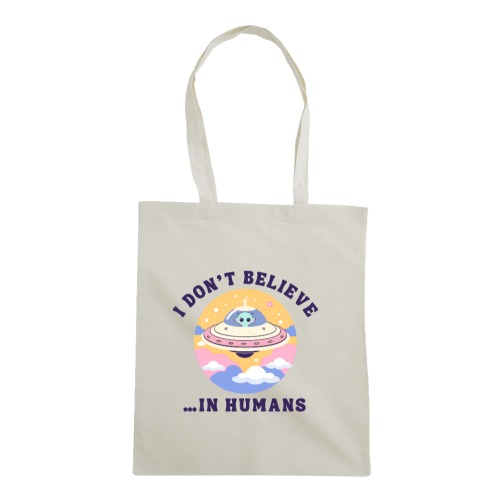 I don´t believe in humans UFO handlenett