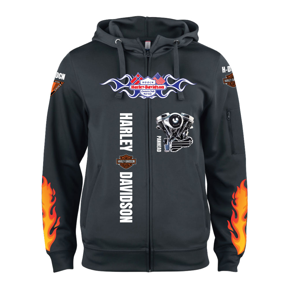 H-DOCN Hettejakke flamme