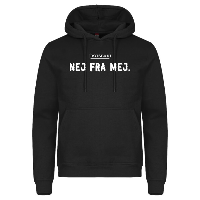 Nej fra mej - hettegenser