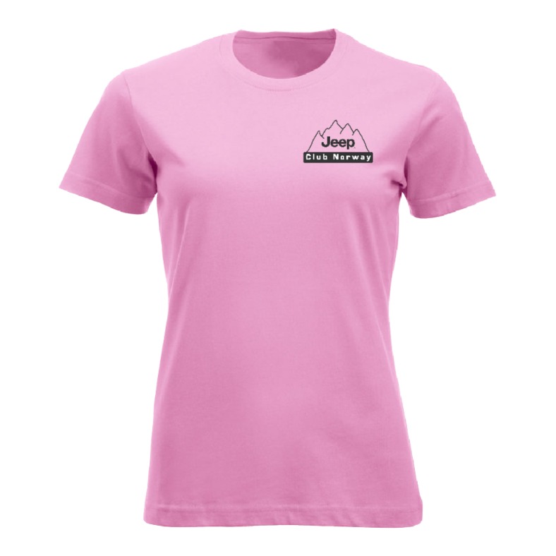 Jeep Club Norway Klassisk T-skjorte Dame