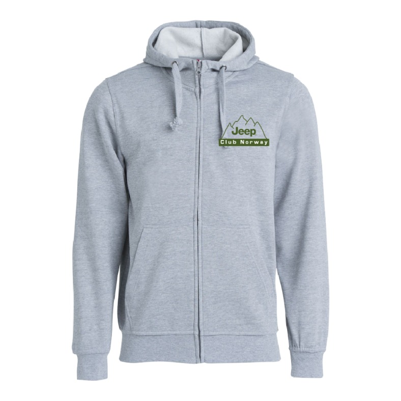 Jeep Club Norway Hoodie Full Zip