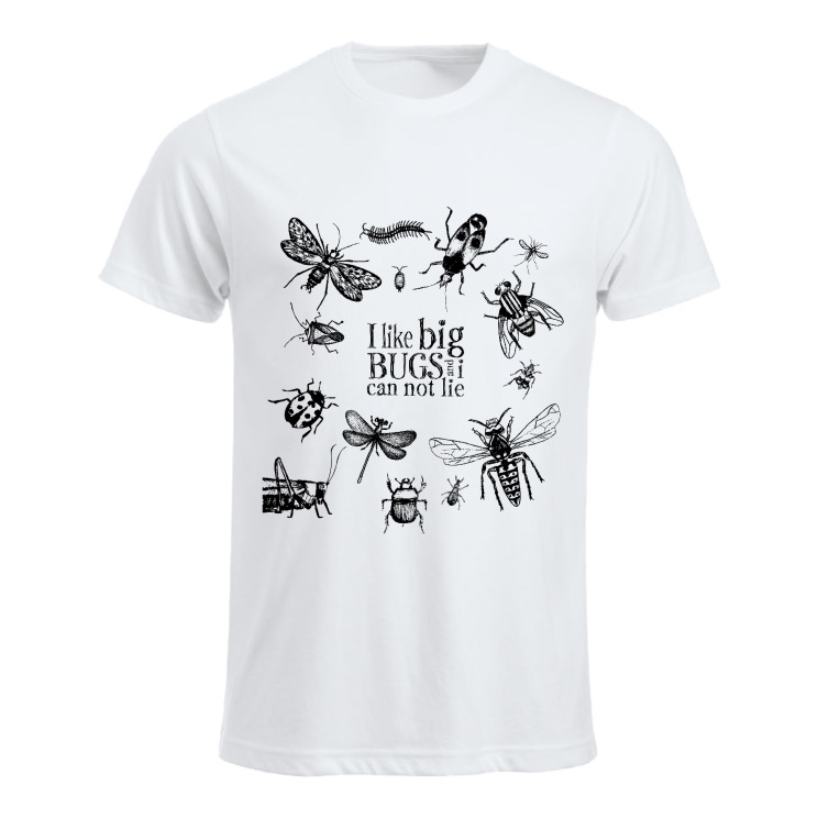 Big bugs t-skjorte