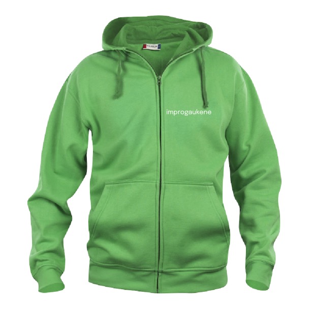 ImproGauk Crew Zip Hoodie