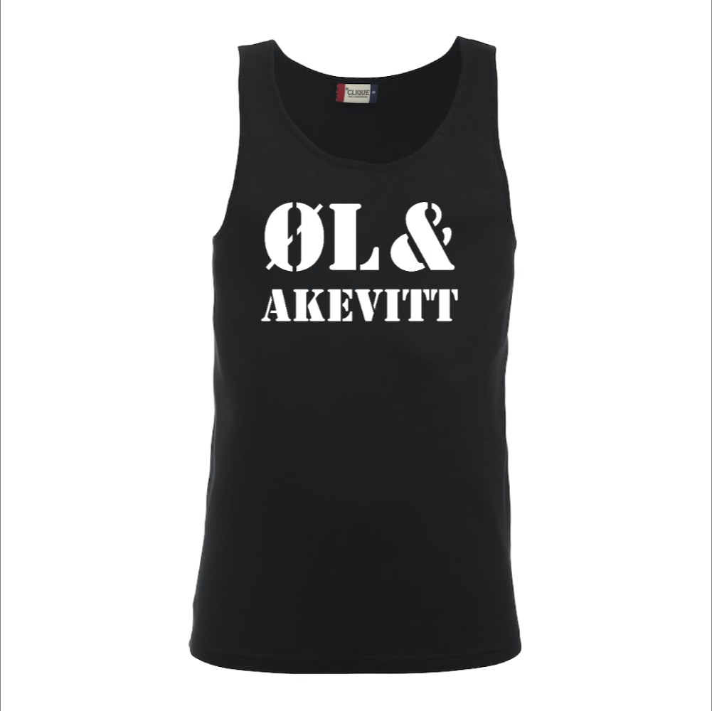 Tank top - øl&akevitt