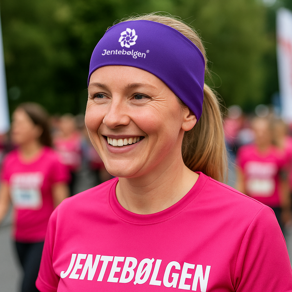 Jentebølgen økologisk pannebånd