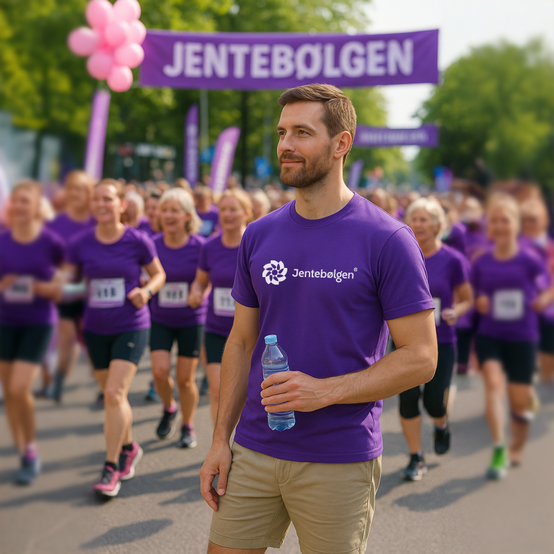 Jentebølgen t-skjorte - unisex