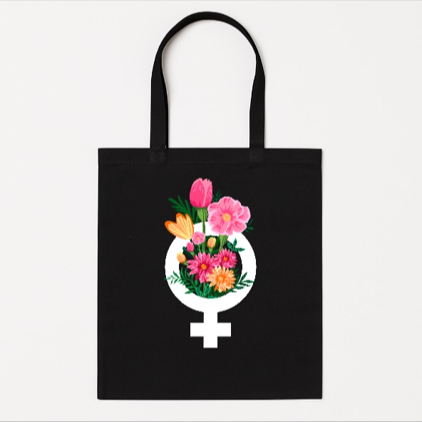 Venus blomster - totebag