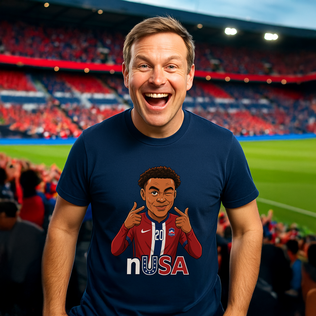 nUSA - t-skjorte