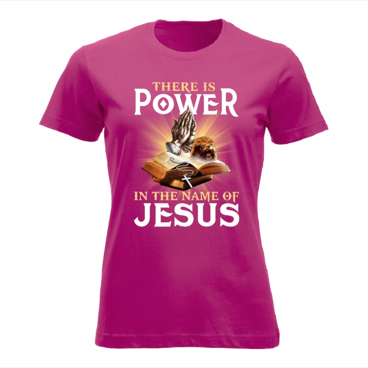 E6 jesus Dame T skjorte