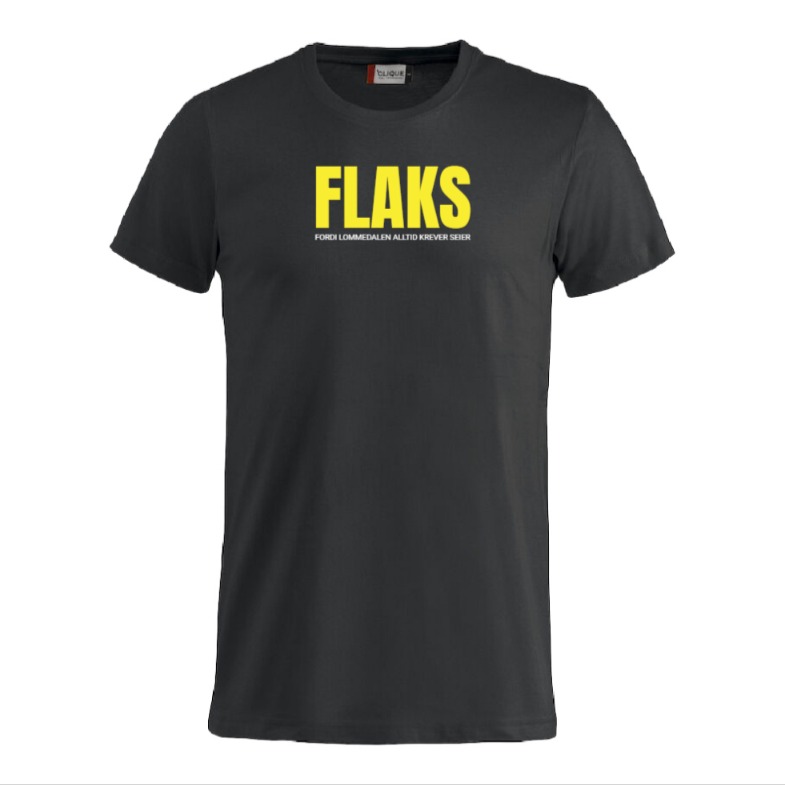 Svart Flaks - Tskjorte - Barn