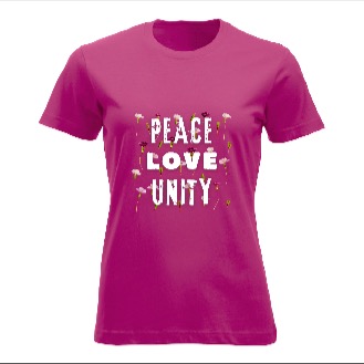 Peace, Love, Unity Woman’s Tee