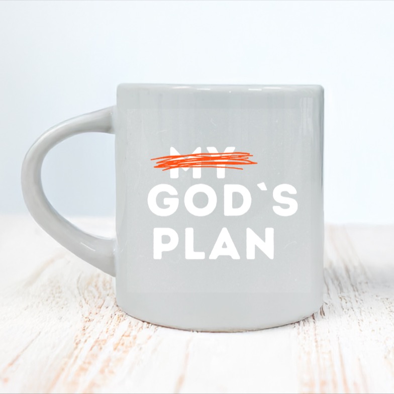 God´s plan mug