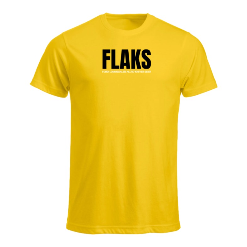 Gul Flaks - Tskjorte - Herre/Unisex