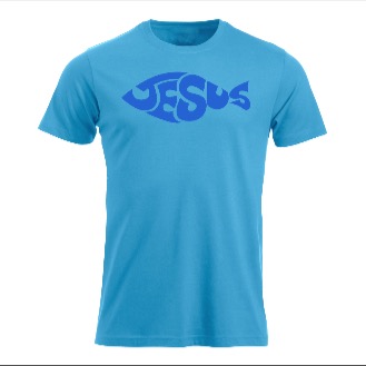 Jesus fisk Tskjorte