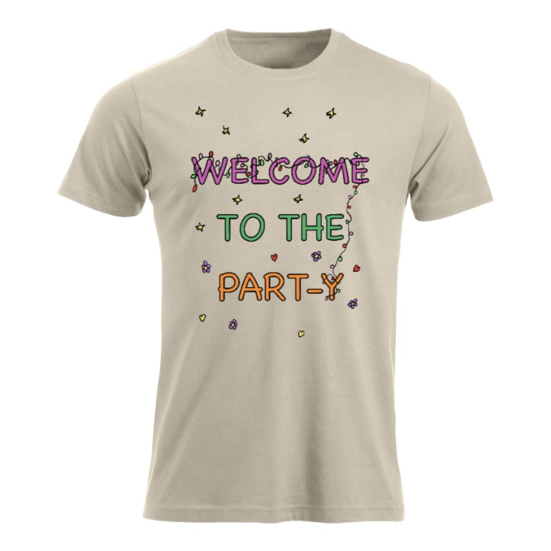 EMDR t-skjorte - Parts Work - Welcome to the part-y