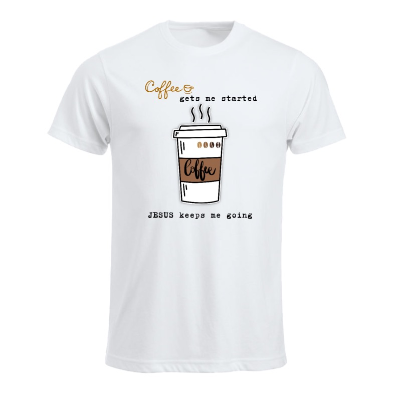 Coffee gets me started Tshirt