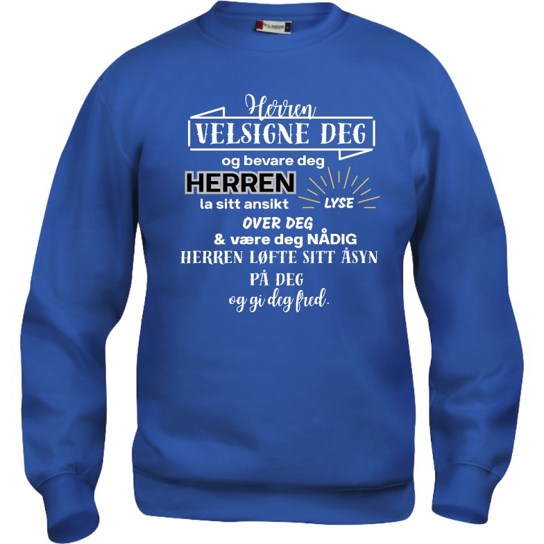 Herren velsigne deg - genser