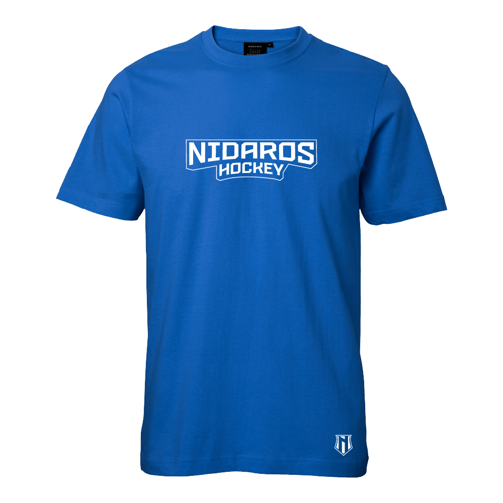 T-skjorte Nidaros Hockey tekst - herre