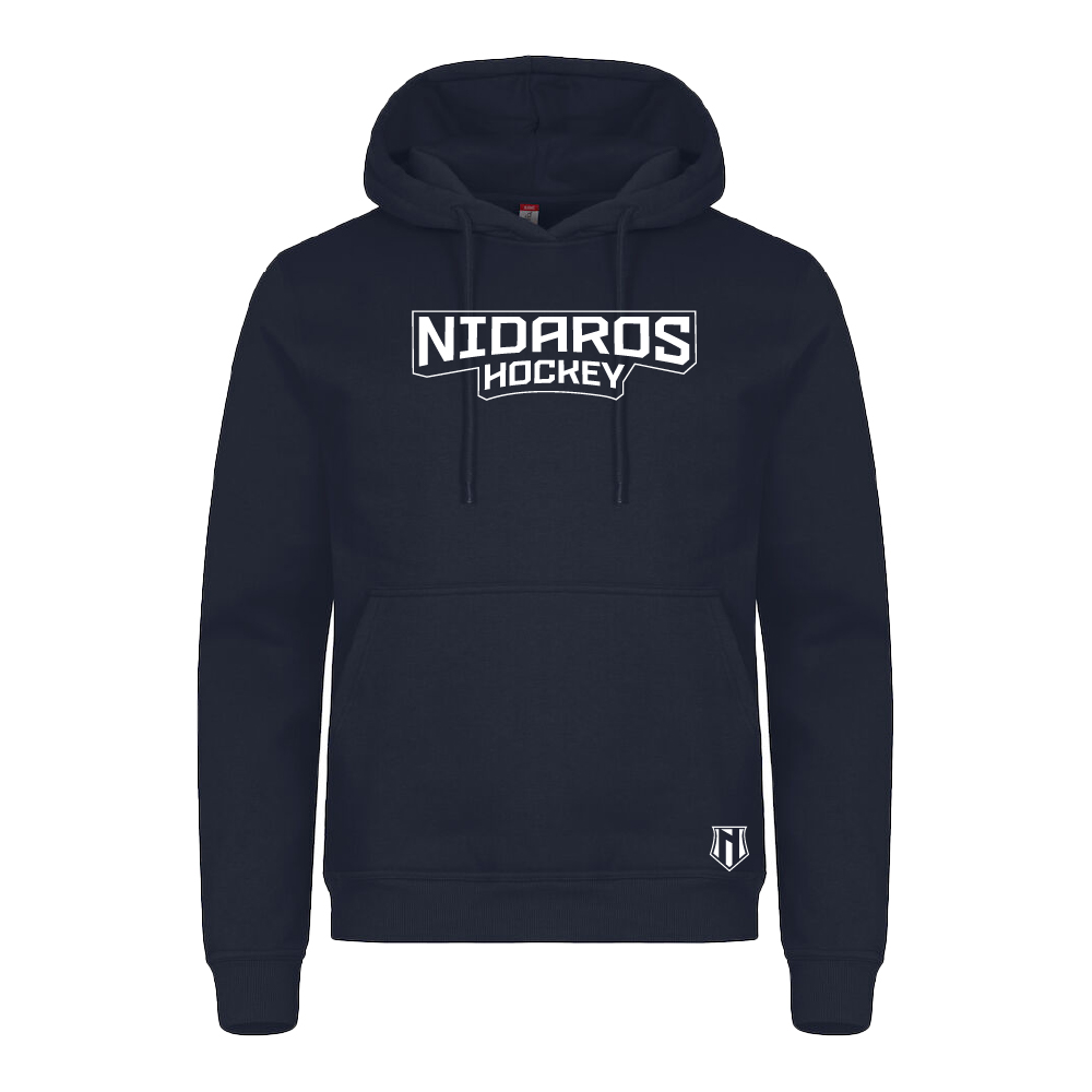 Hoodie Nidaros Hockey tekst