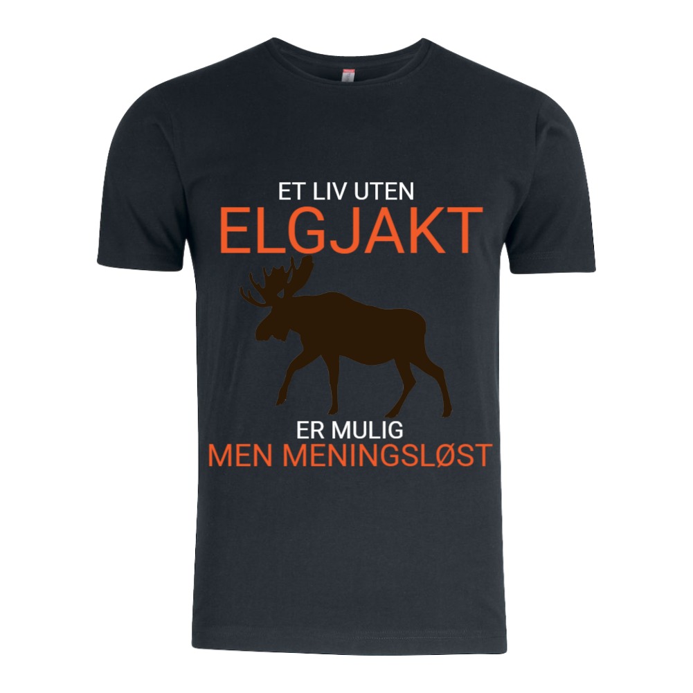 elgjakt t-skjorte