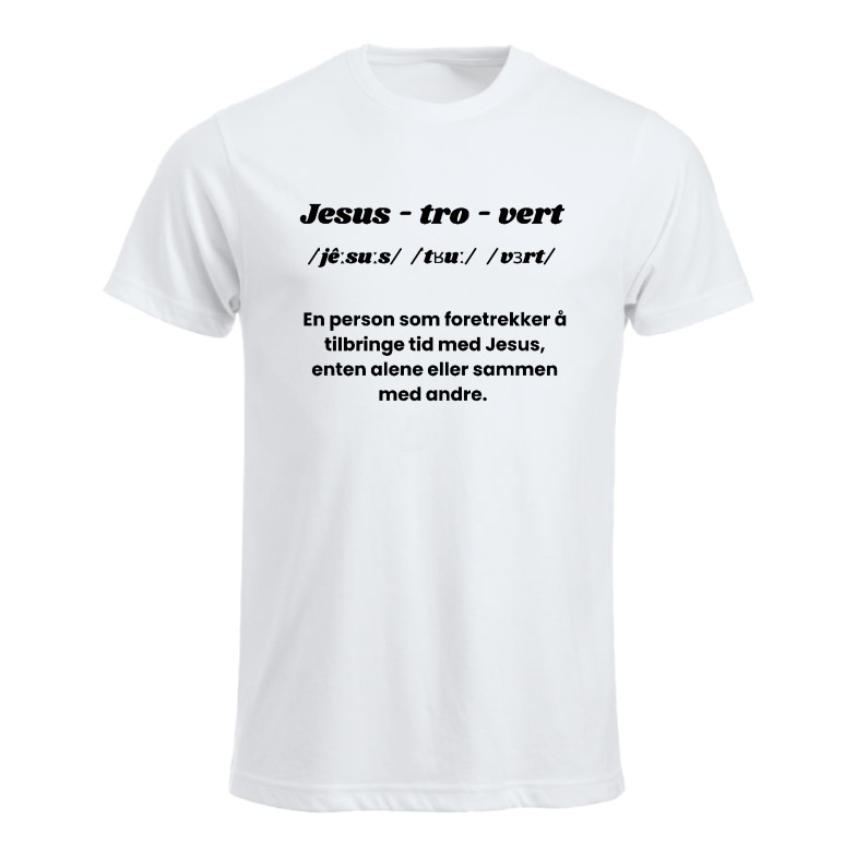 Jesus-tro-vert Tskjorte