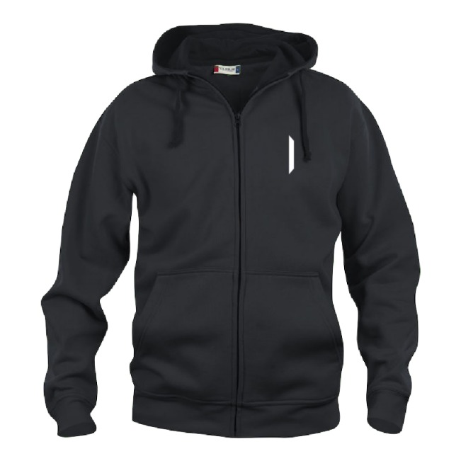 Invaded Hoodie Zip Unisex Album cover og hvit logo