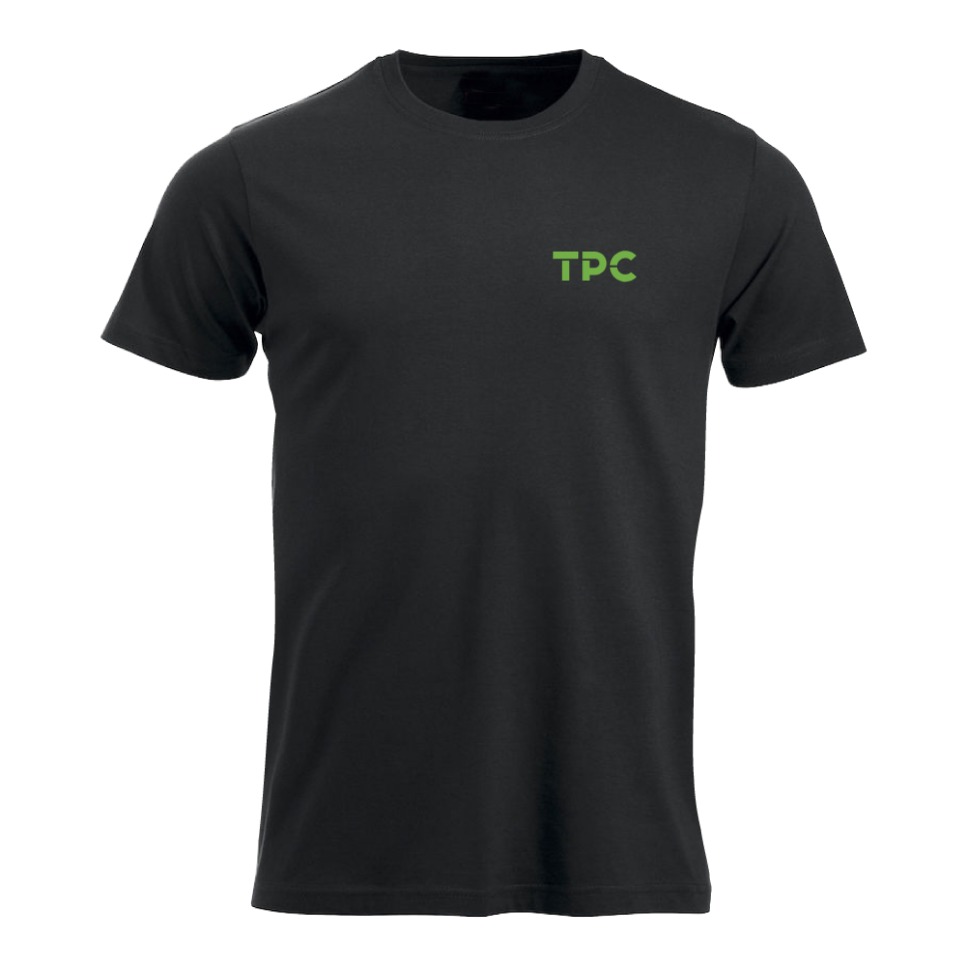 TPC T-skjorte - grønn logo