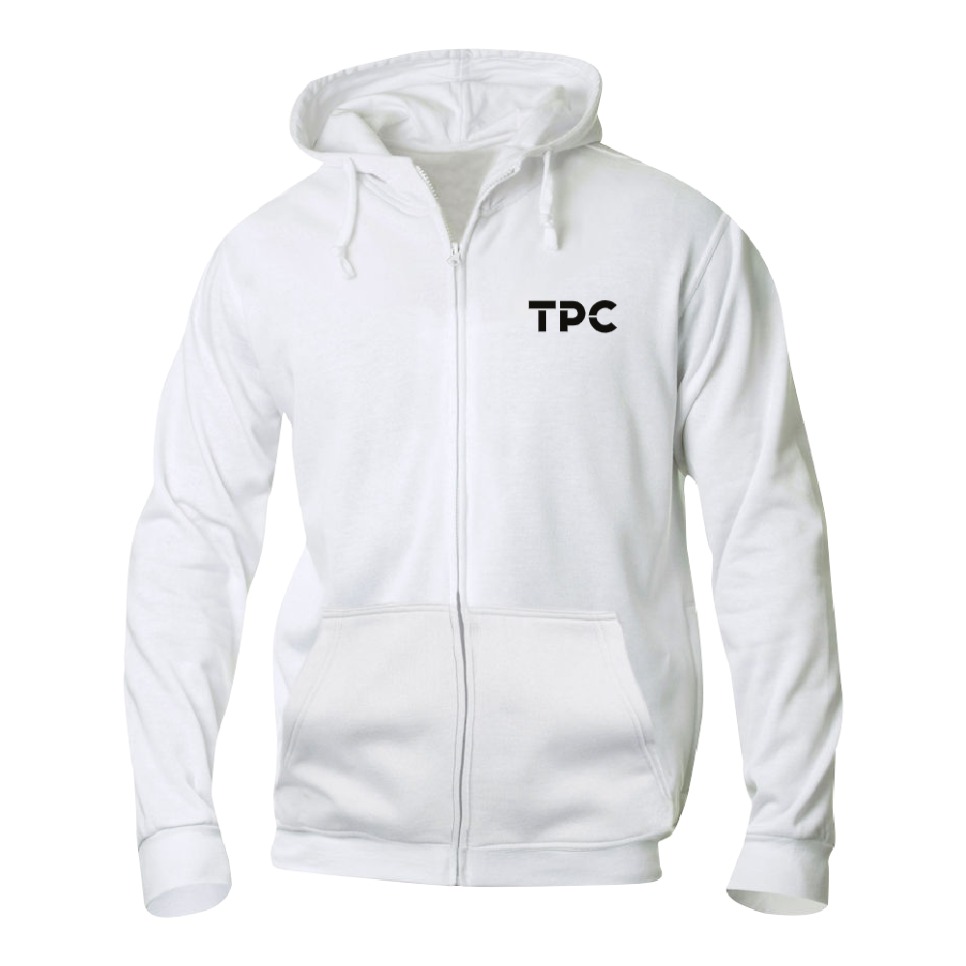 TPC Hoodie full zip - sort logo