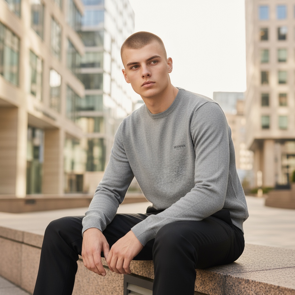 VinnVinn Reklame – Brodert genser