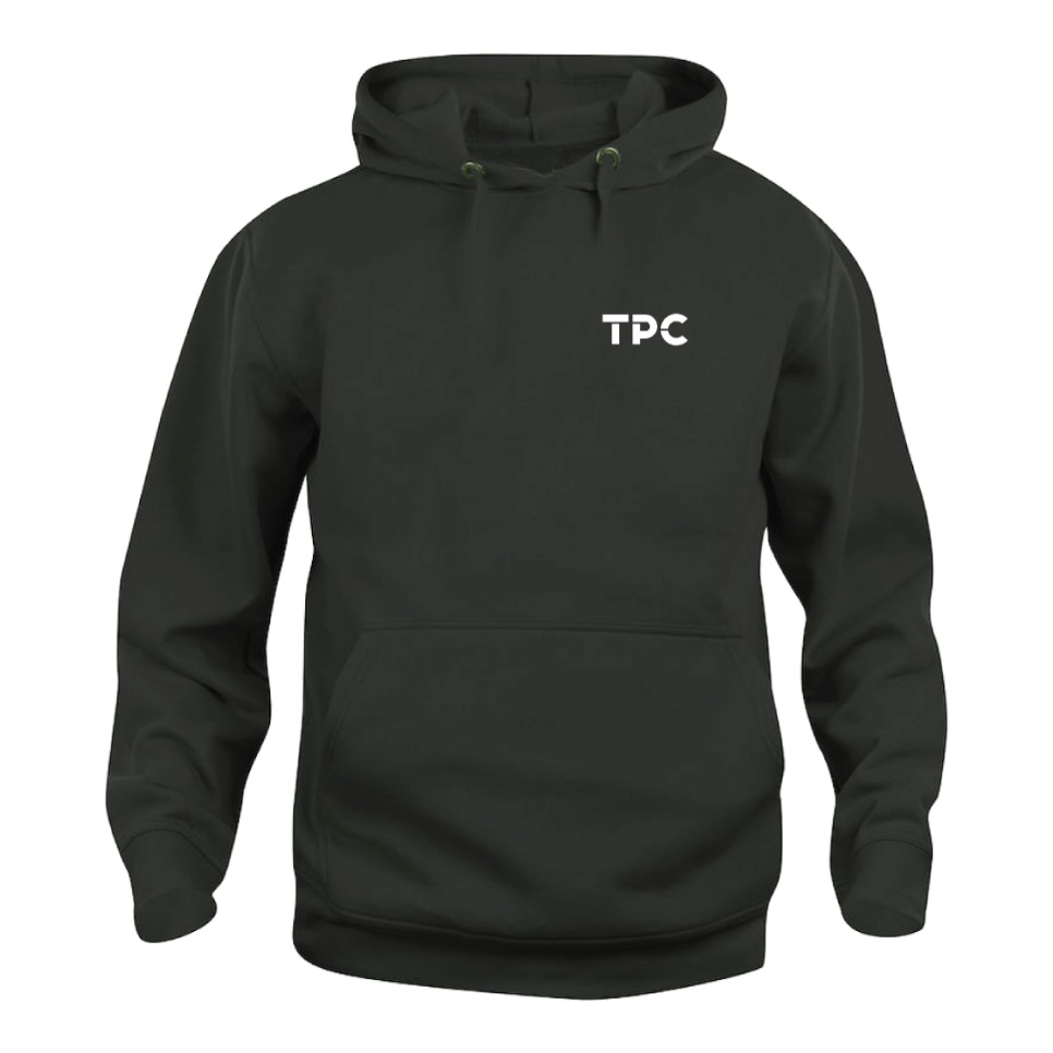TPC Hoodie - hvit logo