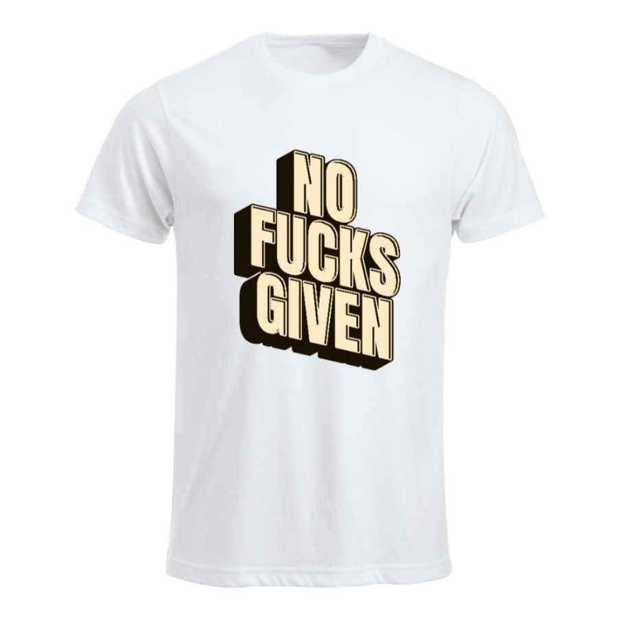 No fucks given