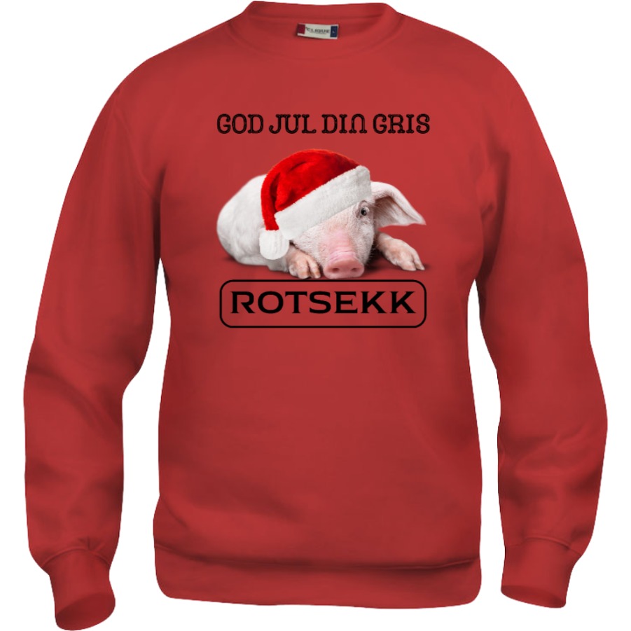 GOD JUL DIN LILLE GRIS