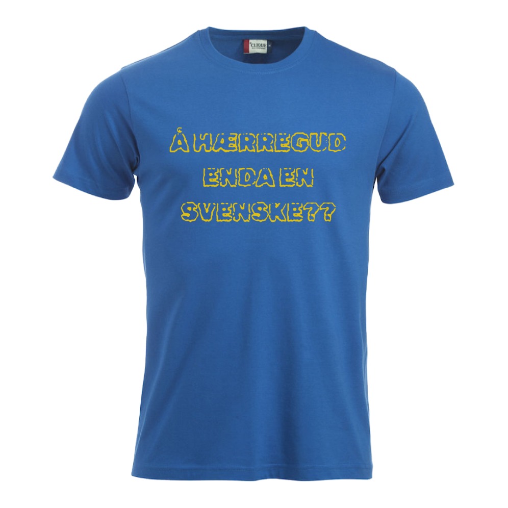 Herregud, enda en svenske