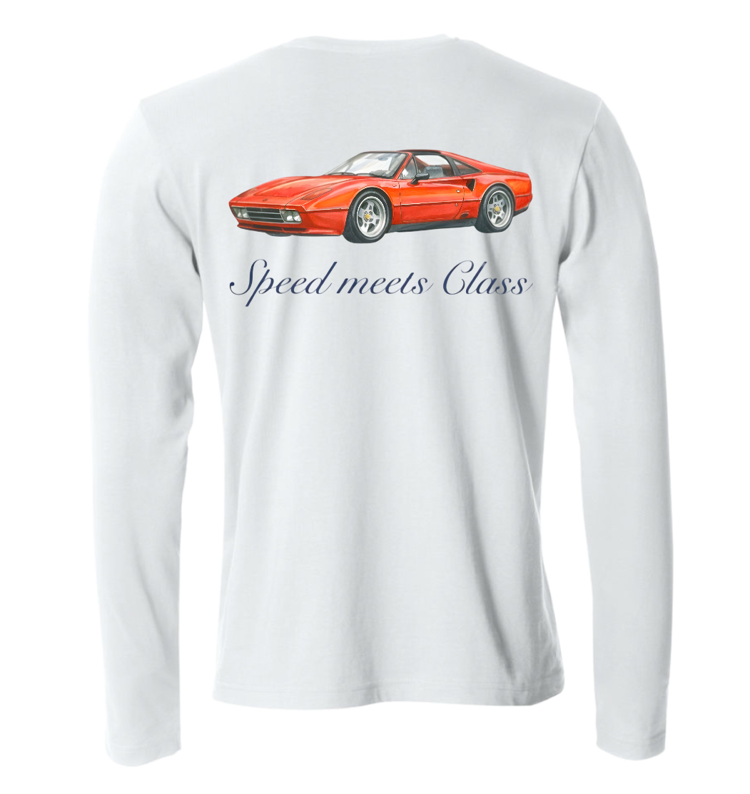 It’s Happening - Speed Meets Class Red Sweatshirt