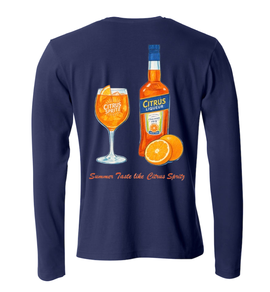 It’s Happening - Citrus spritz blue T-shirt