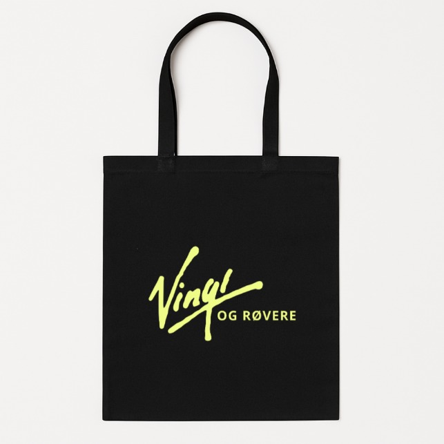 Vinyl og Røvere - bæreveske