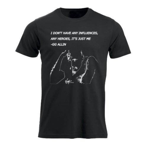 T-skjorte - It's just GG Allin