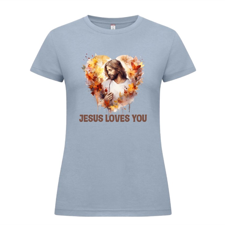 H 18 Jesus Dame Tskjorte