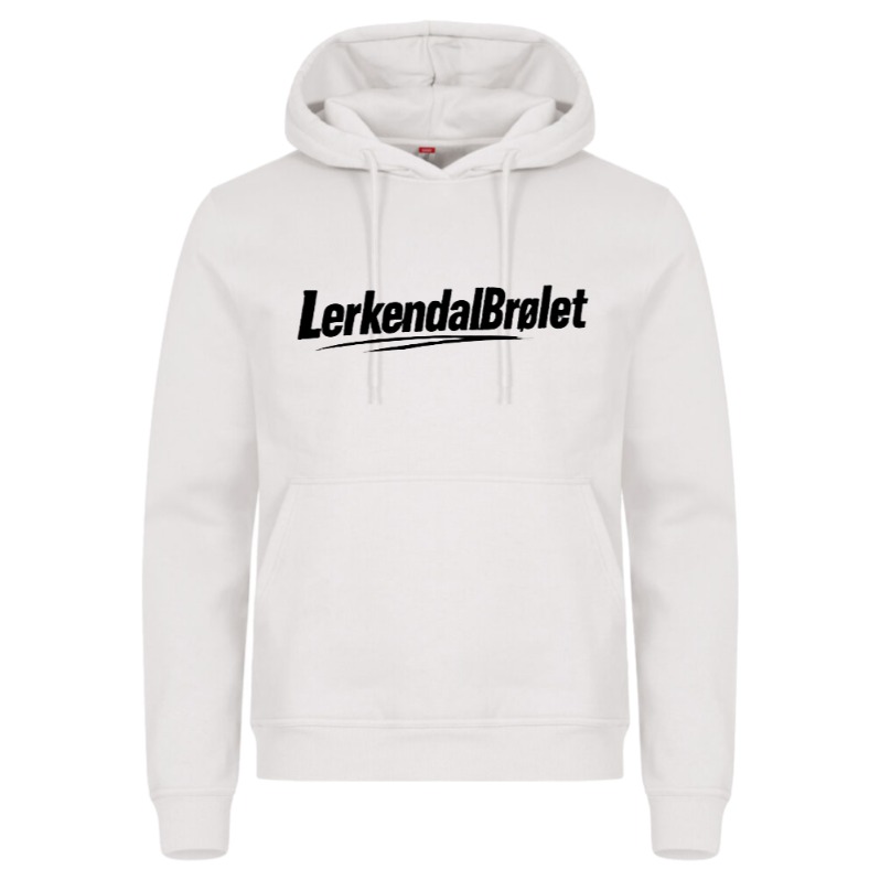 LerkendalBrølet - hvit hoodie