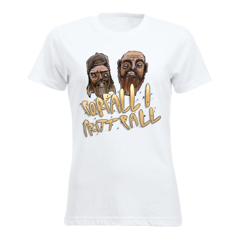 Bad Spit x Gamlerik: Forfall I Fritt Fall TEE (dame)